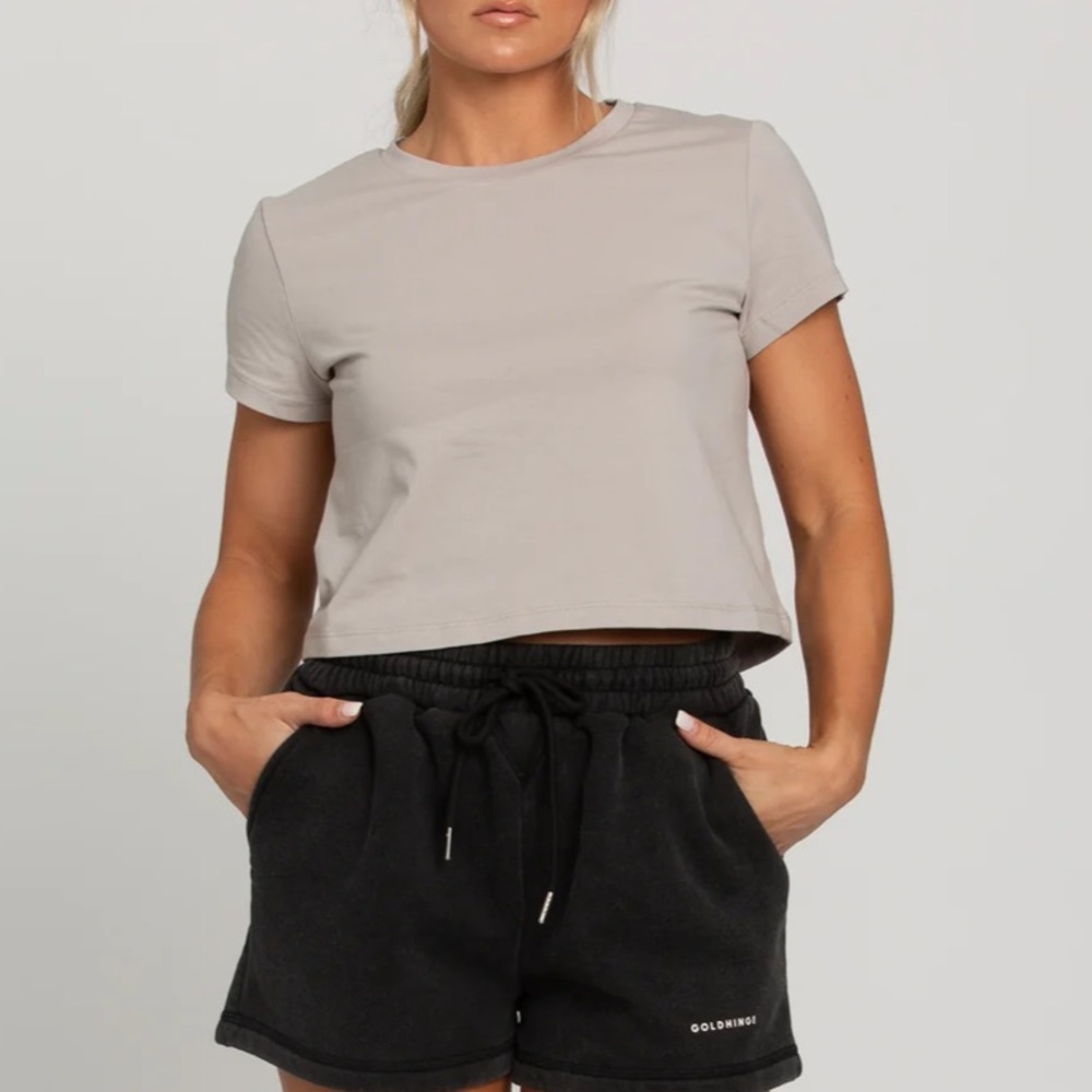 Gold Hinge Grey Classic Short Sleeve Tee